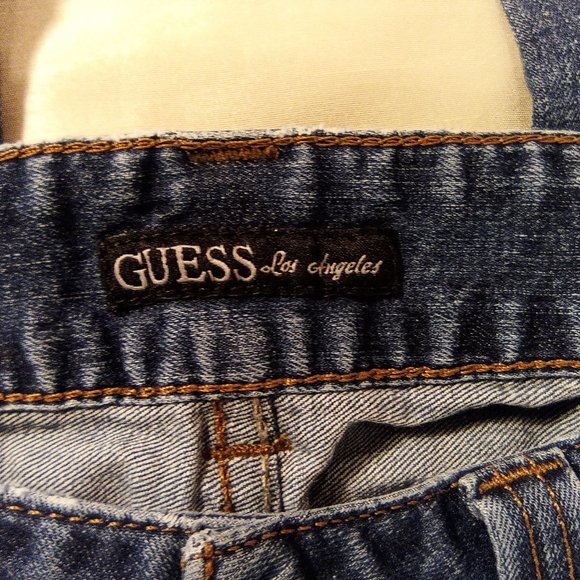 "Guess Los Angeles" Jeans Size 27 Skinny - Picture 3 of 12